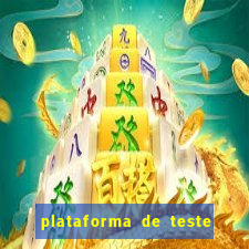 plataforma de teste pg demo